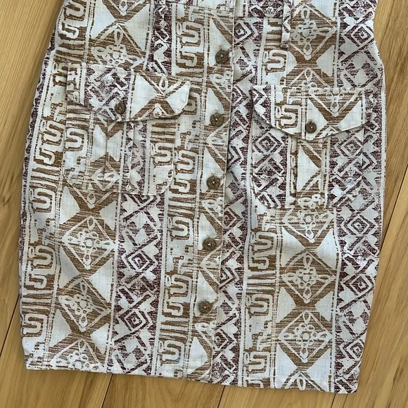 California Gold Rush Vintage Dress Size 6P - Picture 2 of 4